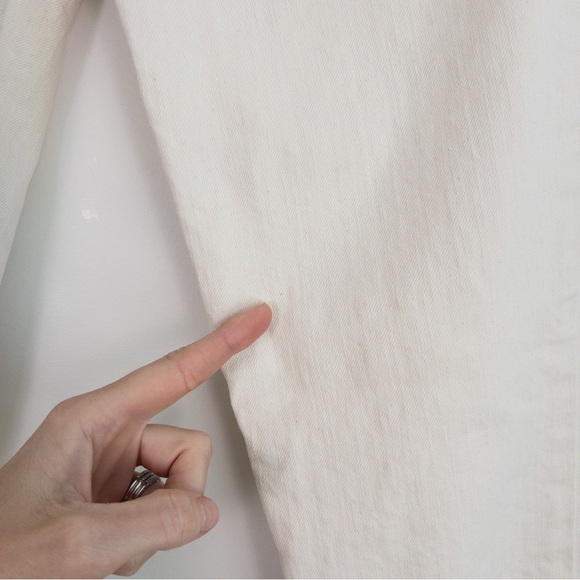 Mother Superior The Flirt Chew Jeans in White Unnatural Acts - Picture 14 of 14